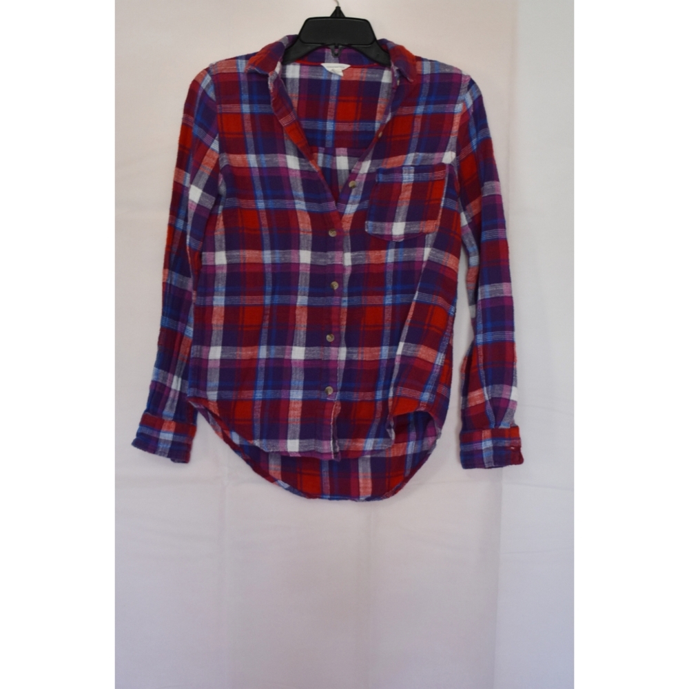 Aeropostale Plaid Button Up Shirt